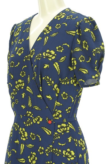 SLY（スライ）の古着「花柄カシュクールシフォンワンピース（ワンピース・チュニック）」大画像４へ
