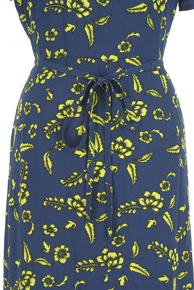 SLY（スライ）の古着「花柄カシュクールシフォンワンピース（ワンピース・チュニック）」大画像５へ