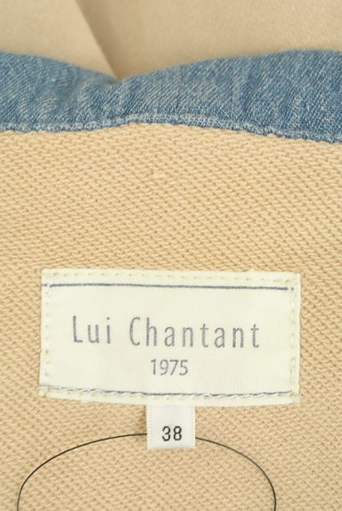 LUI CHANTANT（ルイシャンタン）の古着「デニム切替デザインスリーブ裏毛パーカー（スウェット・パーカー）」大画像６へ