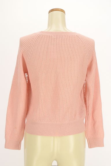PROPORTION BODY DRESSING（プロポーションボディ ドレッシング）の古着「フロントシャギーラグランニットトップス（ニット）」大画像２へ