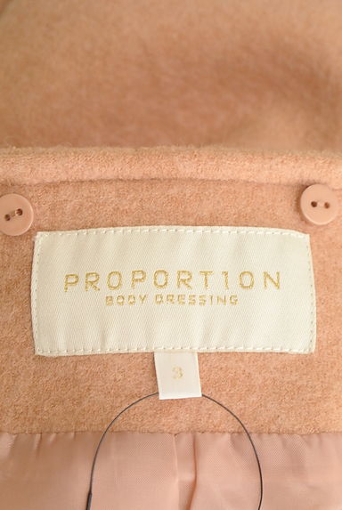 PROPORTION BODY DRESSING（プロポーションボディ ドレッシング）の古着「ファー付きノーカラーショートジャケット（ジャケット）」大画像６へ