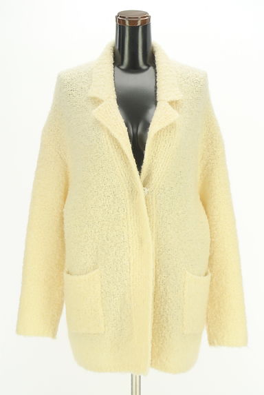 PROPORTION BODY DRESSING（プロポーションボディ ドレッシング）の古着「オーバーサイズふんわりニットジャケット（ジャケット）」大画像１へ