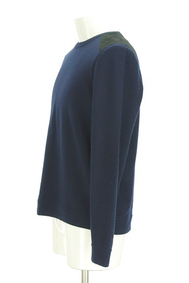 rag&bone（ラグ＆ボーン）の古着「スウェード肩パッチ切替ニット（ニット）」大画像３へ