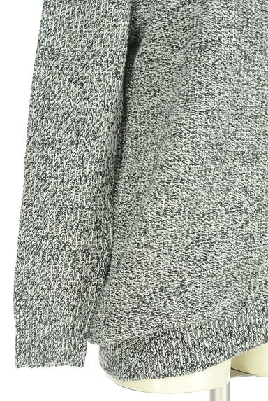 UNTITLED（アンタイトル）の古着「アシメメランジニットトップス（ニット）」大画像５へ