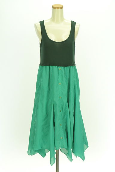 axes femme（アクシーズファム）の古着「レース切替プリントＴシャツ付きワンピース（ワンピース・チュニック）」大画像４へ