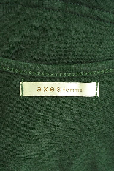 axes femme（アクシーズファム）の古着「レース切替プリントＴシャツ付きワンピース（ワンピース・チュニック）」大画像６へ