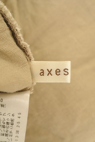 axes femme（アクシーズファム）の古着「リネン混クロップドパンツ（パンツ）」大画像６へ