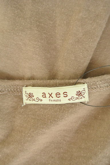 axes femme（アクシーズファム）の古着「レーススクエアネックカットソー（カットソー・プルオーバー）」大画像６へ