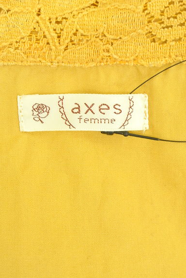 axes femme（アクシーズファム）の古着「レースアップベルト付き６分袖ブラウス（ブラウス）」大画像６へ