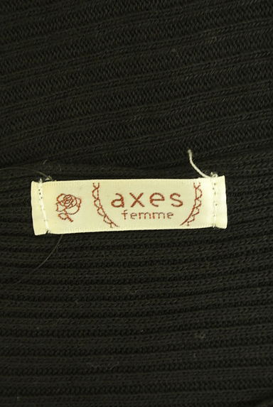 axes femme（アクシーズファム）の古着「ドルマンスリーブリブニット（ニット）」大画像６へ