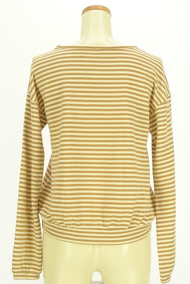 axes femme（アクシーズファム）の古着「ボーダー柄ドロップショルダープルオーバー（カットソー・プルオーバー）」大画像２へ