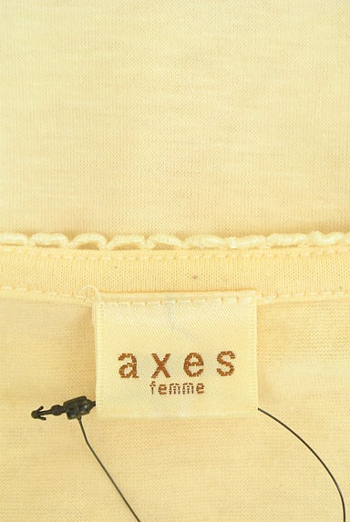 axes femme（アクシーズファム）の古着「スパンコール×刺繍スクエアネックプルオーバー（カットソー・プルオーバー）」大画像６へ
