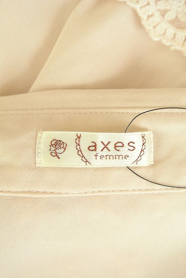 axes femme（アクシーズファム）の古着「バックプリーツシフォンブラウス（カットソー・プルオーバー）」大画像６へ