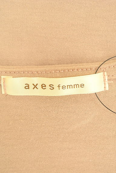 axes femme（アクシーズファム）の古着「ラインストーン付きスリーブカットソー（カットソー・プルオーバー）」大画像６へ