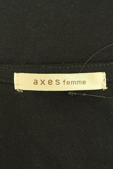 axes femme（アクシーズファム）の古着「七分袖レースニットトップス（カットソー・プルオーバー）」大画像６へ