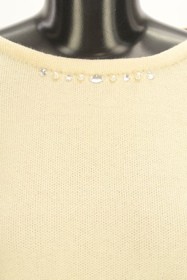 axes femme（アクシーズファム）の古着「裾レースニットプルオーバー（ニット）」大画像４へ