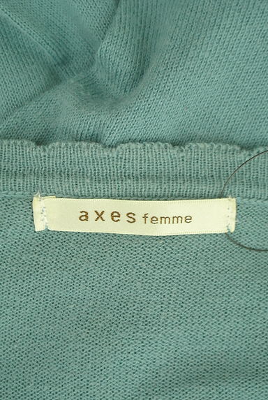 axes femme（アクシーズファム）の古着「パールトッピングニットカーディガン（カーディガン・ボレロ）」大画像６へ