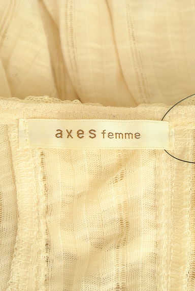 axes femme（アクシーズファム）の古着「裾リボンレース襟ショートボレロ（カーディガン・ボレロ）」大画像６へ