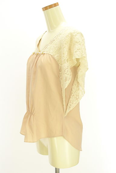 axes femme（アクシーズファム）の古着「レース×シフォンカットソー（カットソー・プルオーバー）」大画像３へ