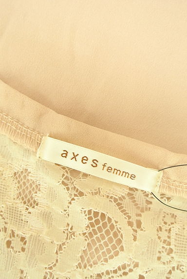 axes femme（アクシーズファム）の古着「レース×シフォンカットソー（カットソー・プルオーバー）」大画像６へ
