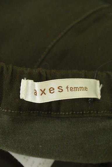 axes femme（アクシーズファム）の古着「花モチーフ付きストレッチスキニーパンツ（パンツ）」大画像６へ