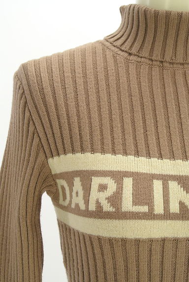 Darich（ダーリッチ）の古着「タートルネックロゴニットミニワンピース（ワンピース・チュニック）」大画像４へ