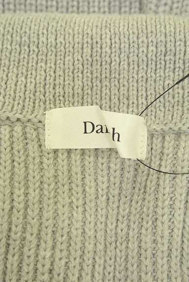 Darich（ダーリッチ）の古着「スクールテイストニットミニワンピース（ワンピース・チュニック）」大画像６へ