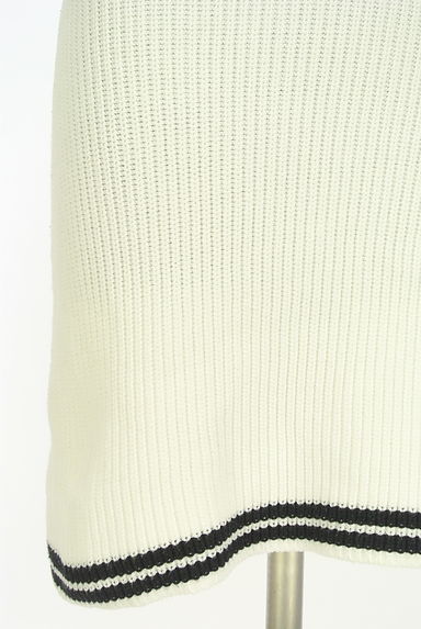 Darich（ダーリッチ）の古着「スクールテイストニットミニワンピース（ワンピース・チュニック）」大画像５へ
