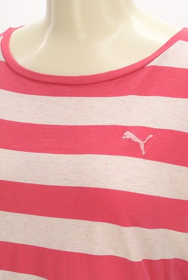 PUMA（プーマ）の古着「ボーダー柄Ｔシャツ（Ｔシャツ）」大画像４へ