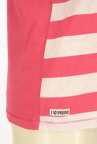 PUMA（プーマ）の古着「ボーダー柄Ｔシャツ（Ｔシャツ）」大画像５へ