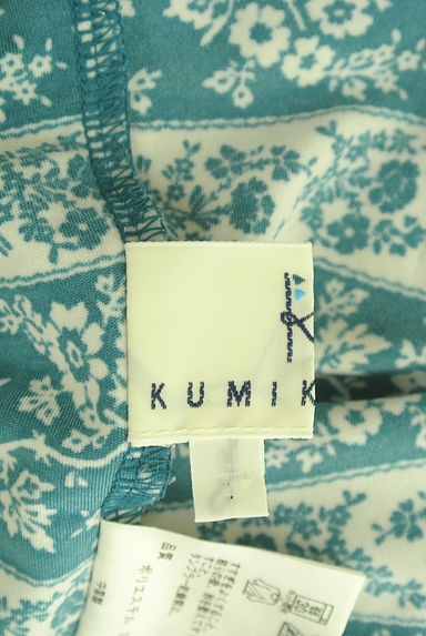 KUMIKYOKU（組曲）の古着「ボーダー花柄プルオーバー（カットソー・プルオーバー）」大画像６へ