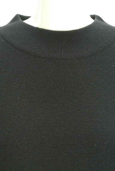 BEARDSLEY（ビアズリー）の古着「スリットフレアスリーブモックネックニット（ニット）」大画像４へ
