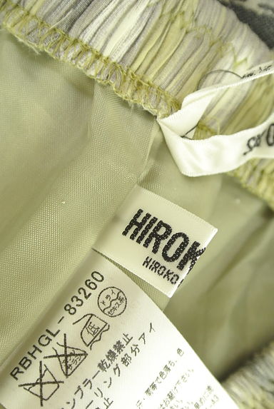 HIROKO BIS（ヒロコビス）の古着「スクエア模様ミディフレアスカート（スカート）」大画像６へ