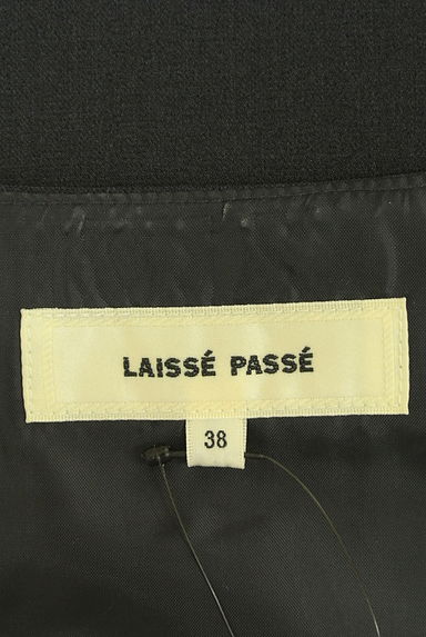 LAISSE PASSE（レッセパッセ）の古着「ベルト付きパフスリロングフレアワンピース（ワンピース・チュニック）」大画像６へ