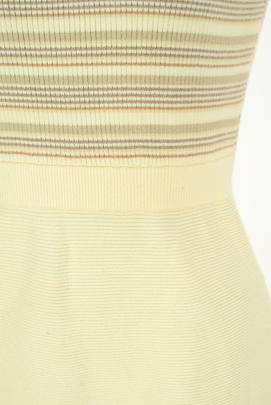 Darich（ダーリッチ）の古着「パフスリーブボーダーニット膝上ワンピース（ワンピース・チュニック）」大画像５へ