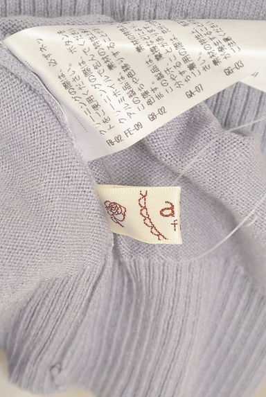 axes femme（アクシーズファム）の古着「ケープカラーシフォン袖ニットトップス（ニット）」大画像６へ