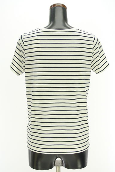 anySiS（エニィスィス）の古着「スパンコールロゴボーダーTシャツ（Ｔシャツ）」大画像２へ