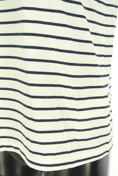 anySiS（エニィスィス）の古着「スパンコールロゴボーダーTシャツ（Ｔシャツ）」大画像５へ