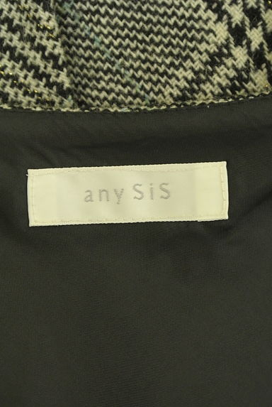 anySiS（エニィスィス）の古着「起毛ラメチェック膝上プリーツスカート（スカート）」大画像６へ