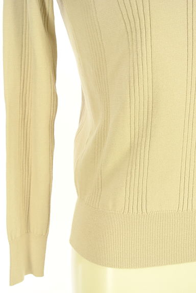 NATURAL BEAUTY BASIC（ナチュラルビューティベーシック）の古着「ボートネックリブニットトップス（ニット）」大画像５へ