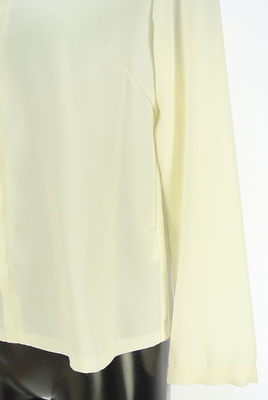 NATURAL BEAUTY BASIC（ナチュラルビューティベーシック）の古着「フロントタックブラウス（カットソー・プルオーバー）」大画像５へ