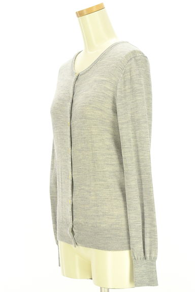 NATURAL BEAUTY BASIC（ナチュラルビューティベーシック）の古着「ゴールドボタンニットカーディガン（カーディガン・ボレロ）」大画像３へ