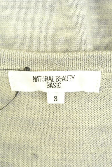 NATURAL BEAUTY BASIC（ナチュラルビューティベーシック）の古着「ゴールドボタンニットカーディガン（カーディガン・ボレロ）」大画像６へ