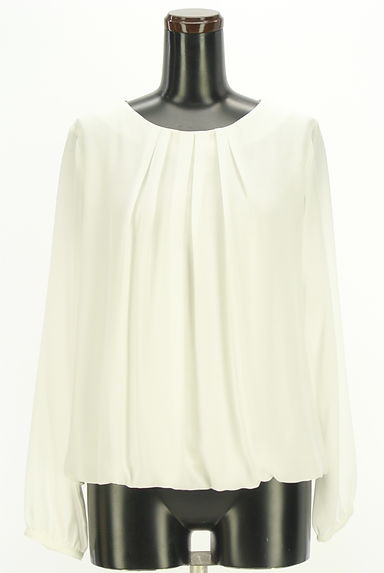 NATURAL BEAUTY BASIC（ナチュラルビューティベーシック）の古着「フロントタックバルーンプルオーバー（カットソー・プルオーバー）」大画像１へ