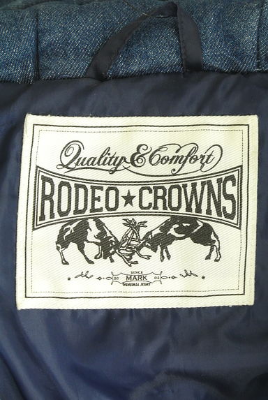 RODEO CROWNS（ロデオクラウン）の古着「中綿デニムブルゾン（ブルゾン・スタジャン）」大画像６へ