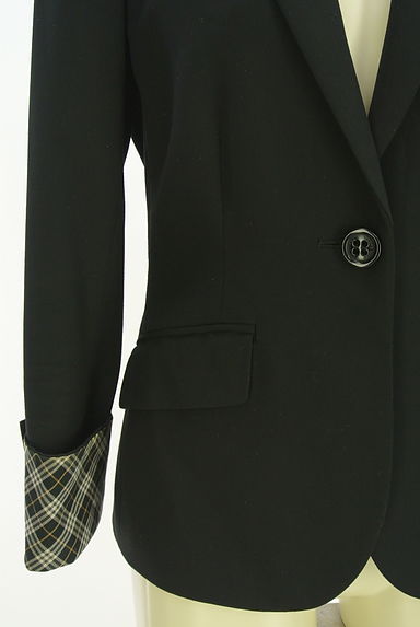 BURBERRY BLUE LABEL（バーバリーブルーレーベル）の古着「ワンボタンテーラードジャケット（ジャケット）」大画像５へ