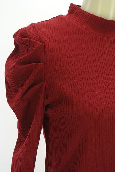 JILL by JILLSTUART（ジルバイジルスチュアート）の古着「パワーショルダーリブプルオーバー（ニット）」大画像４へ