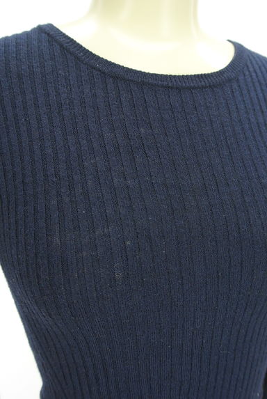 TARA JARMON（タラジャーモン）の古着「配色リブニットトップス（ニット）」大画像４へ
