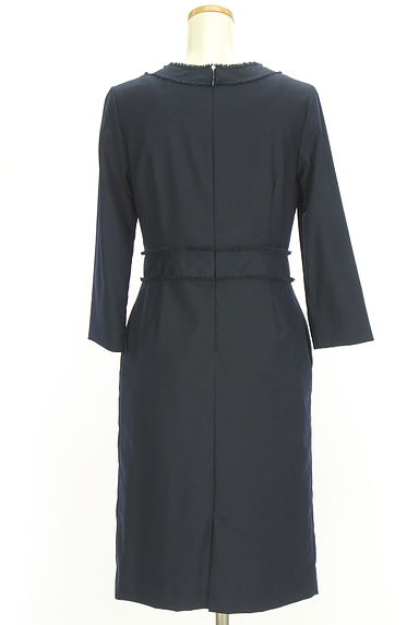 BEAMS Women's（ビームス　ウーマン）の古着「膝丈フリンジワンピース（ワンピース・チュニック）」大画像２へ