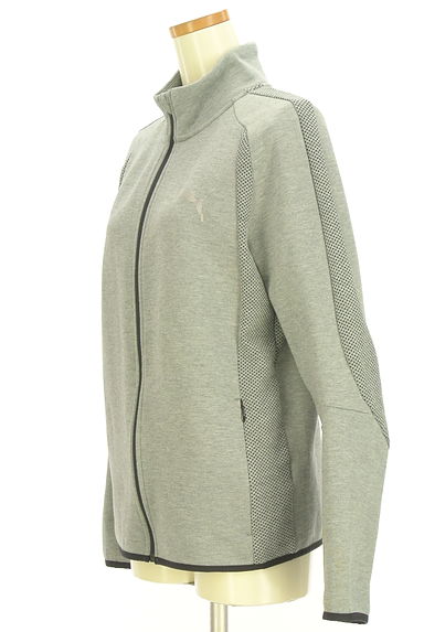 PUMA（プーマ）の古着「ドット切替ジップアップスウェット（スウェット・パーカー）」大画像３へ
